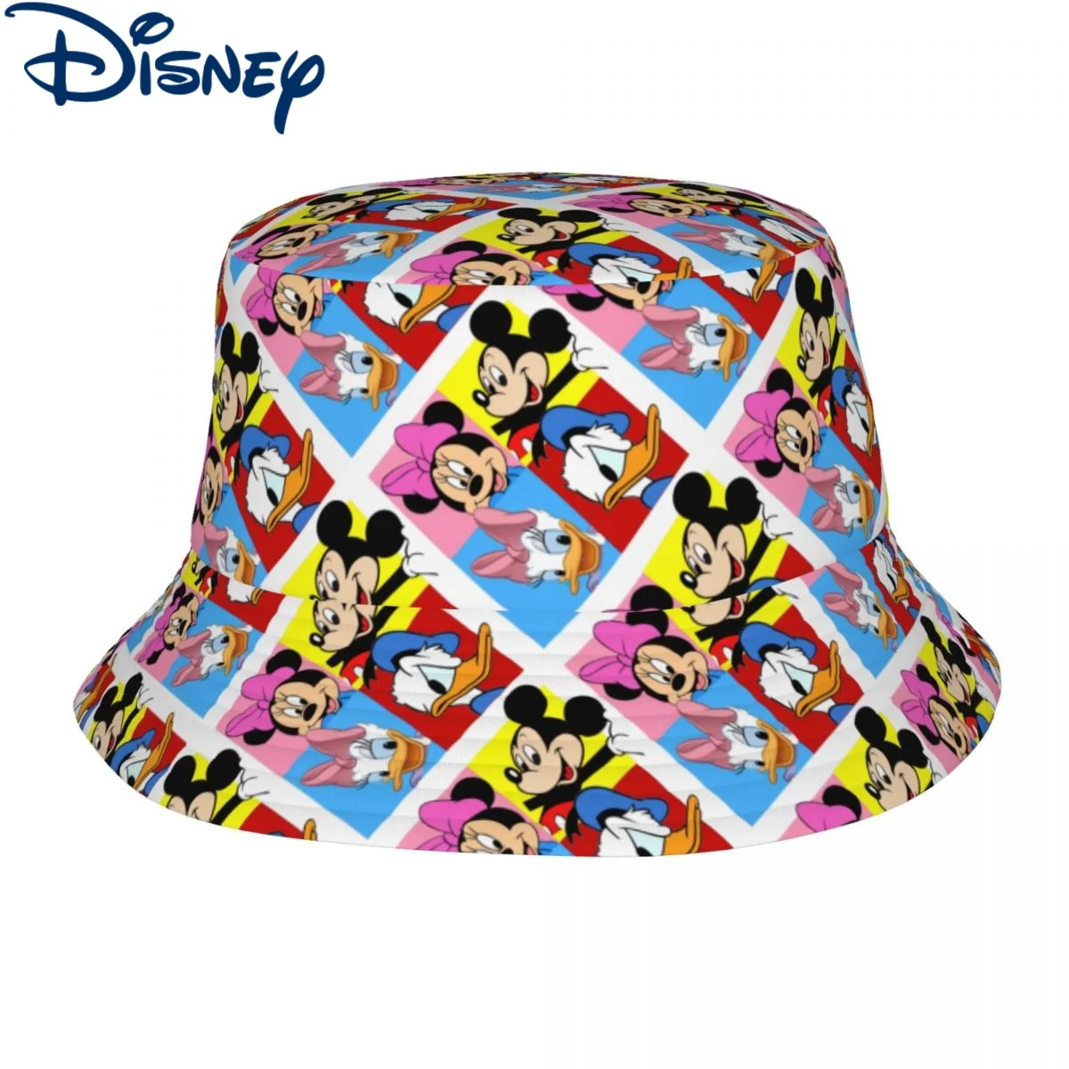 

Mickey Minnie Mouse Donald Duck Cartoon Bob Hat for Men Women Travel Disney Field Hat Fashion for Vacation Fishing Fisherman Cap