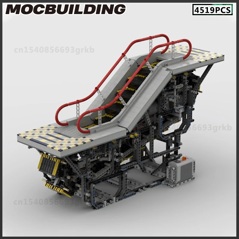 Конструктор MOC эскалатор с электроприводом Детская модель рождественские