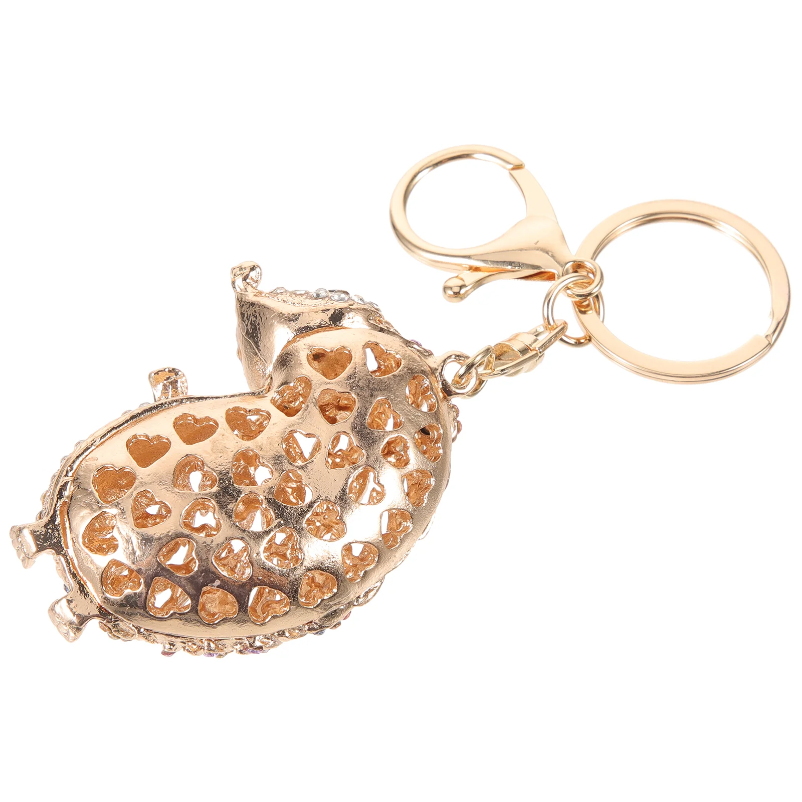 

1pc Shiny Diamond Keychains Pendant Rhinestone Decorative Hanging Keychains