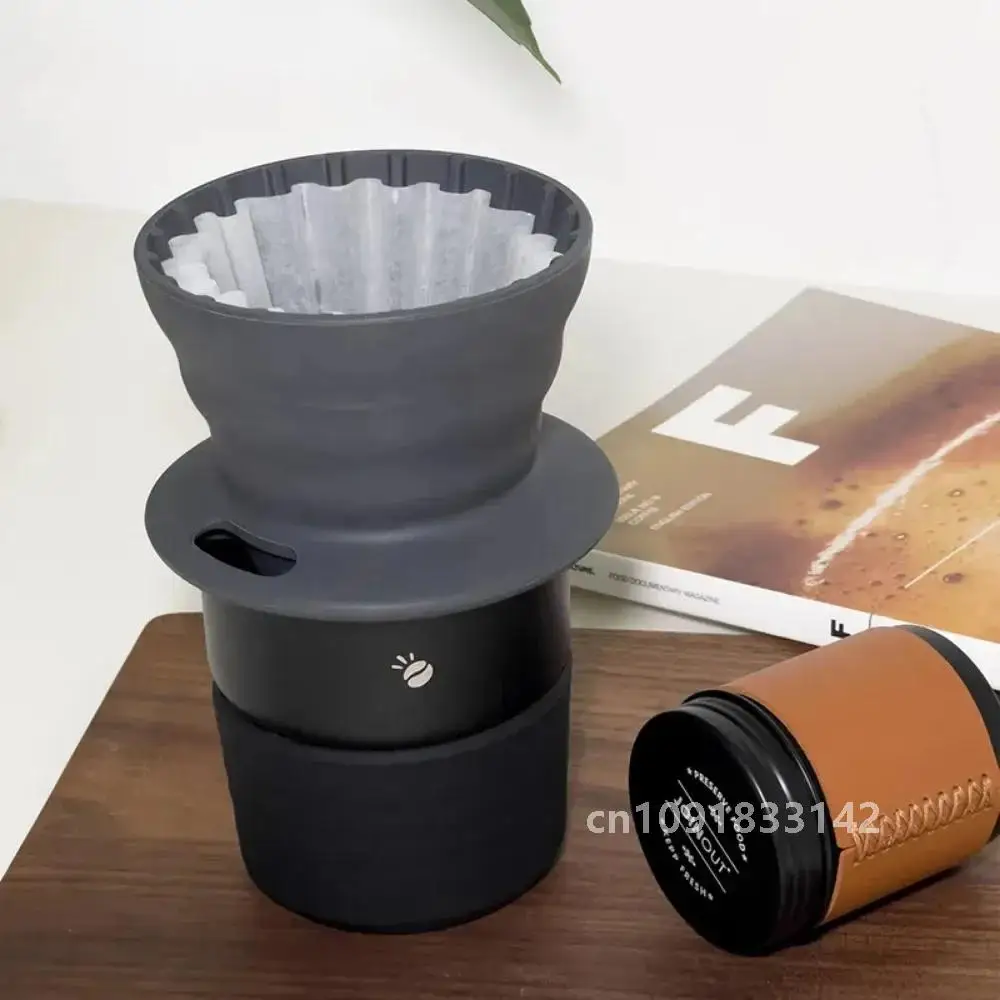 Кофейный набор для ручного заваривания кофейный 300 мл портативный из нержавеющей