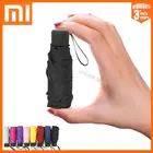 Складной зонт Xiaomi, женский подарок, карманный мини-зонт 180 г, Маленький модный женский водонепроницаемый дорожный Зонт с защитой от УФ-лучей