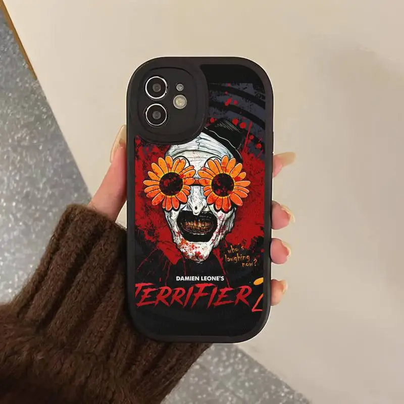 Horror Movie Terrifier Phone Case Hard Leather Phone Case For iPhone 14 13 12 Mini 11 14 Pro Max Xs X Xr 7 8 Plus 6 6s
