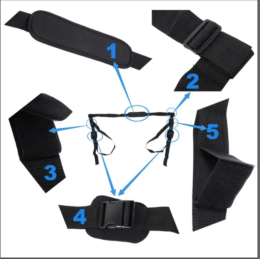 Sup-доска Регулируемая с ремешком на плечо для серфинга