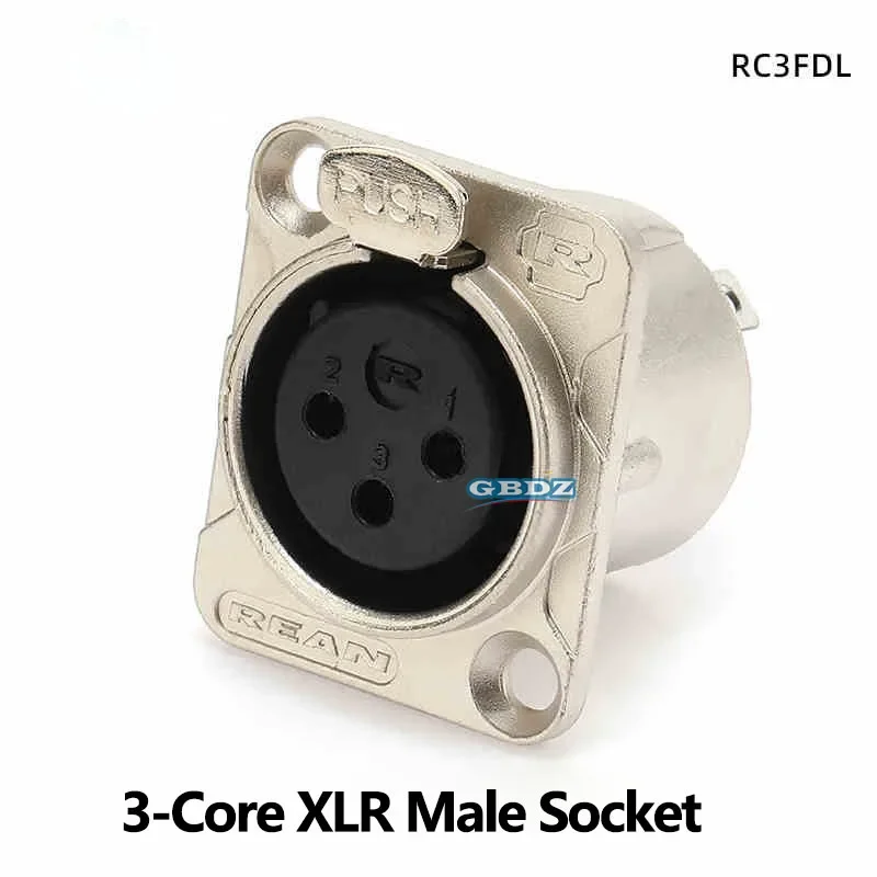 

REAN разъем XLR 3-контактный RC3FDL
