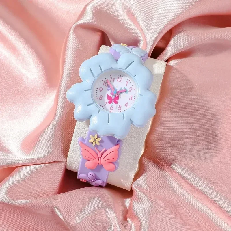 Часы Детские с мультяшным рисунком модные повседневные кварцевые наручные