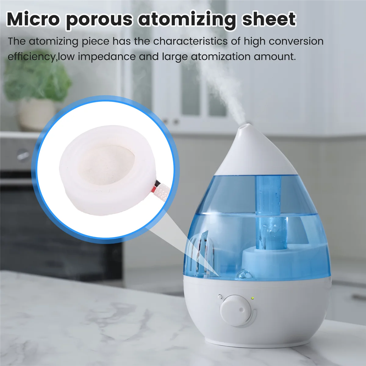 5 шт. 16 мм 1 7 МГц ультразвуковой датчик тумана детали увлажнителя распылительная