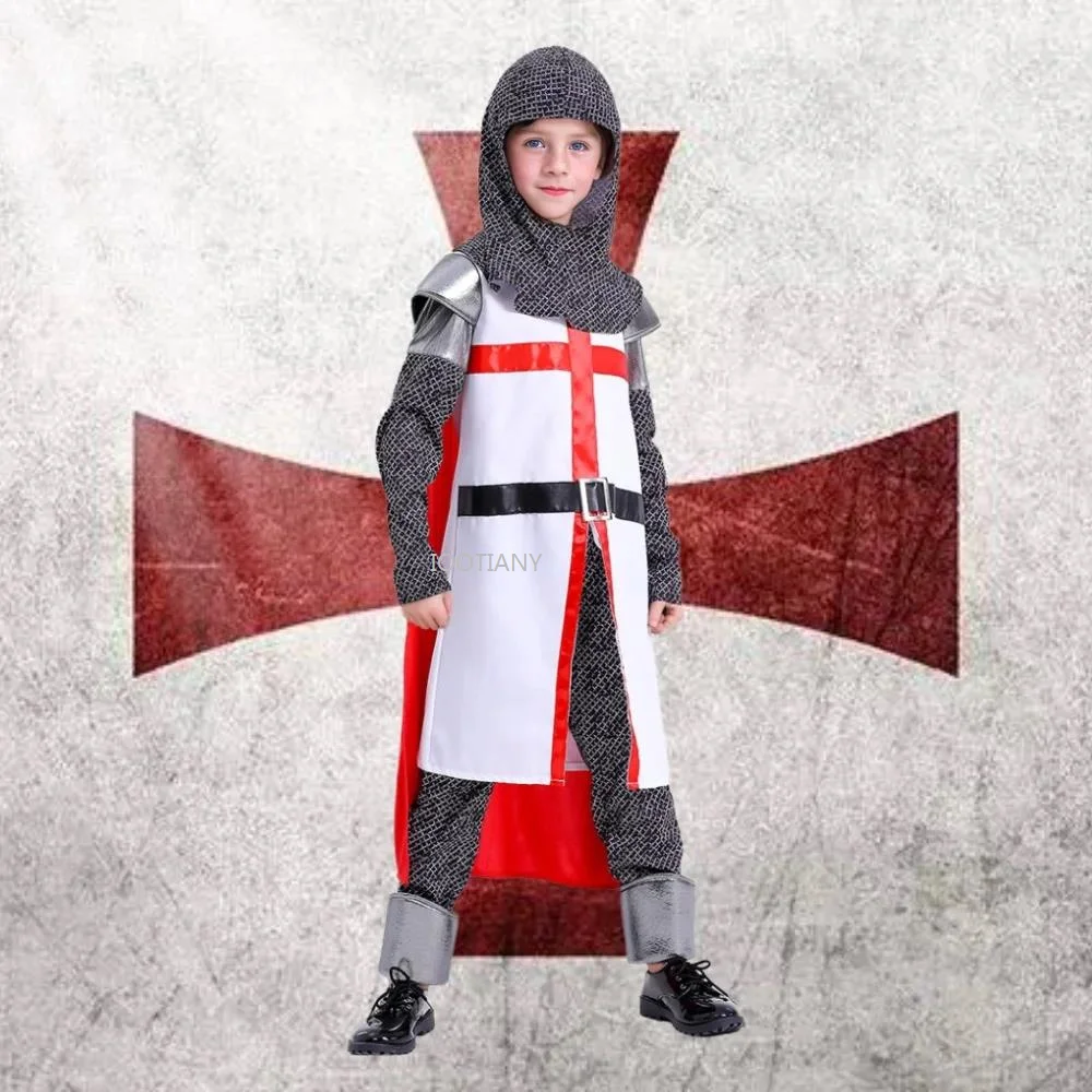 Костюм для косплея НОВЫЙ Средневековый Templar Crusader