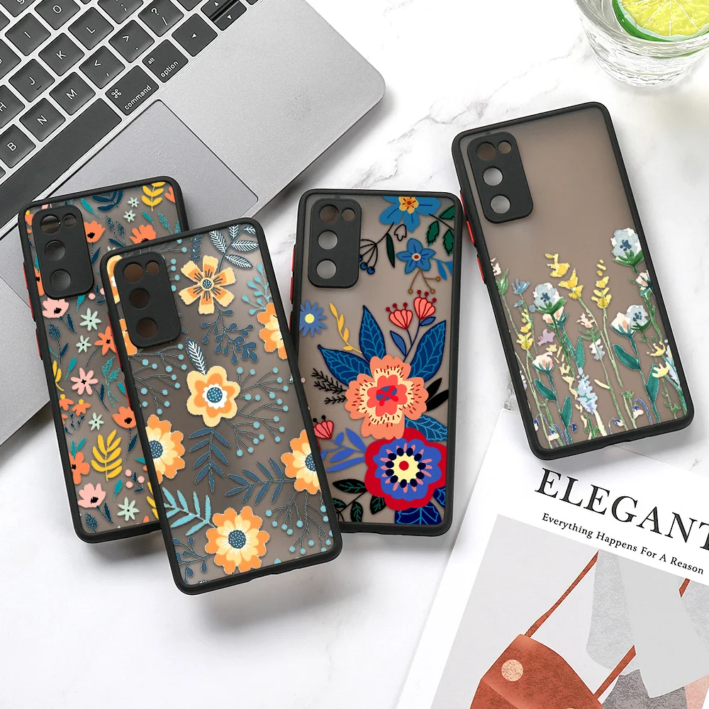 

Flower Case For Realme 9 Pro 8 7 6 8i GT Master Neo2 GT2 C11 C12 C15 C20 C21Y C25Y OPPO Reno 7 Lite 7Z A74 A54 A91 A93 A94 Cover