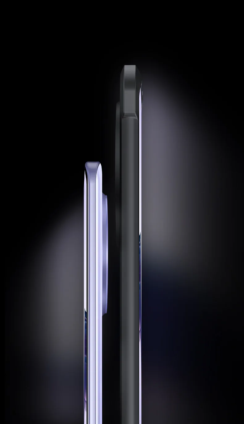 Прозрачный чехол для задней панели ПК + ТПУ Realme 13 Pro 5G противоударный с подушкой