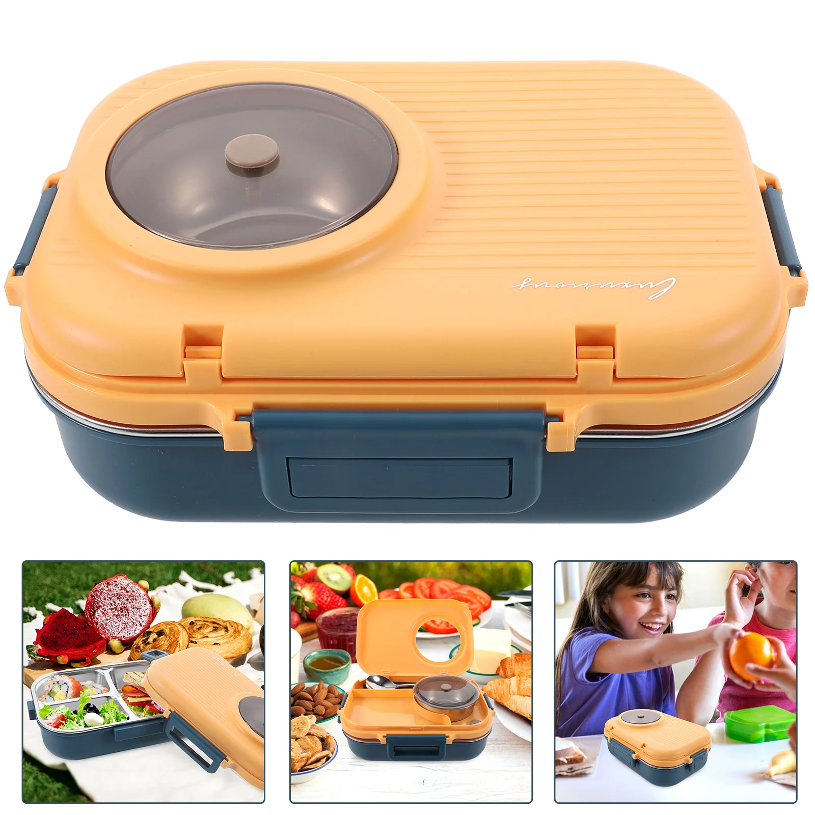 

Bento Food Storage Compartment Lunch Containers For Adults Pp Accessories Student