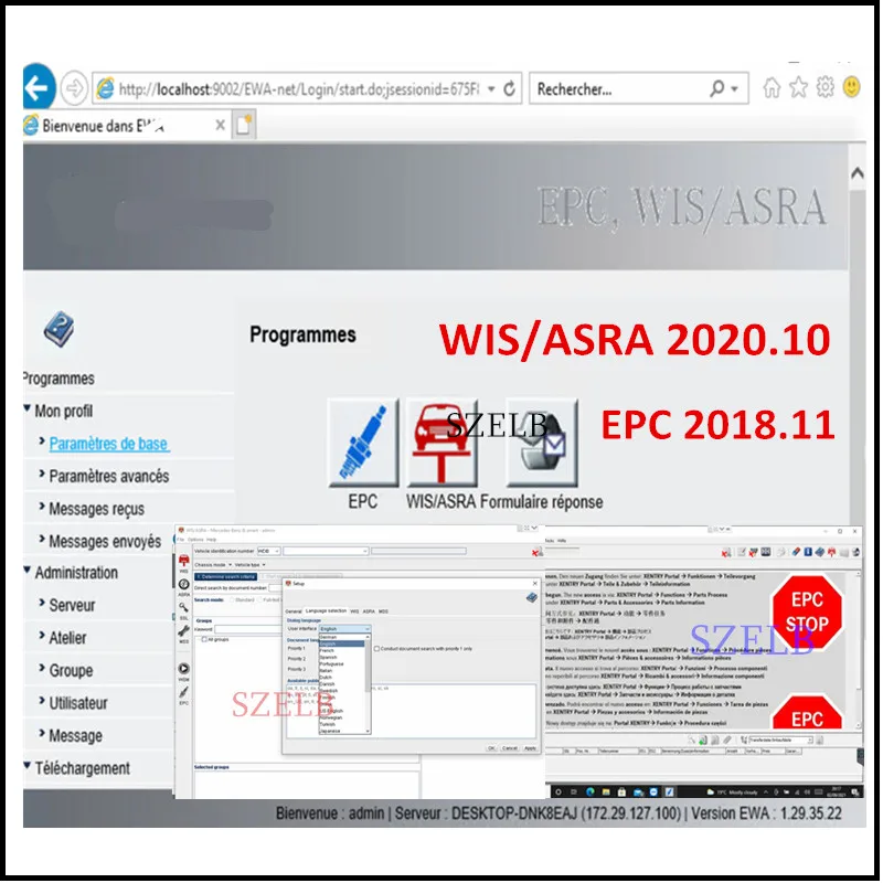 Фото 2025 Горячий! 2024.12 Программное обеспечение для диагностики Xentry Vediamo DT.S WIS EP.C Star.finder Встановіть 512 ГБ SSD + Openport 2.0 Готов к использованию №5