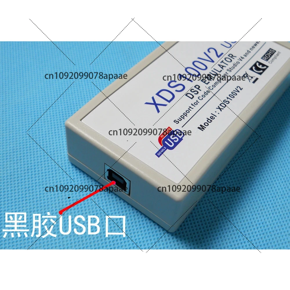 XDS100V2 XDS100V3 Эмулятор загрузки горелки Линия USB2.0 Поддержка Ccs4