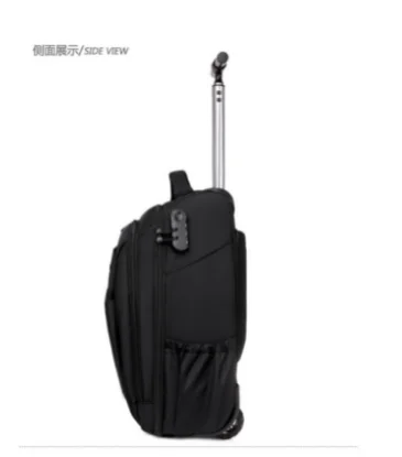 Дорожный рюкзак на колесиках для мужчин и женщин сумка чемодана ноутбука