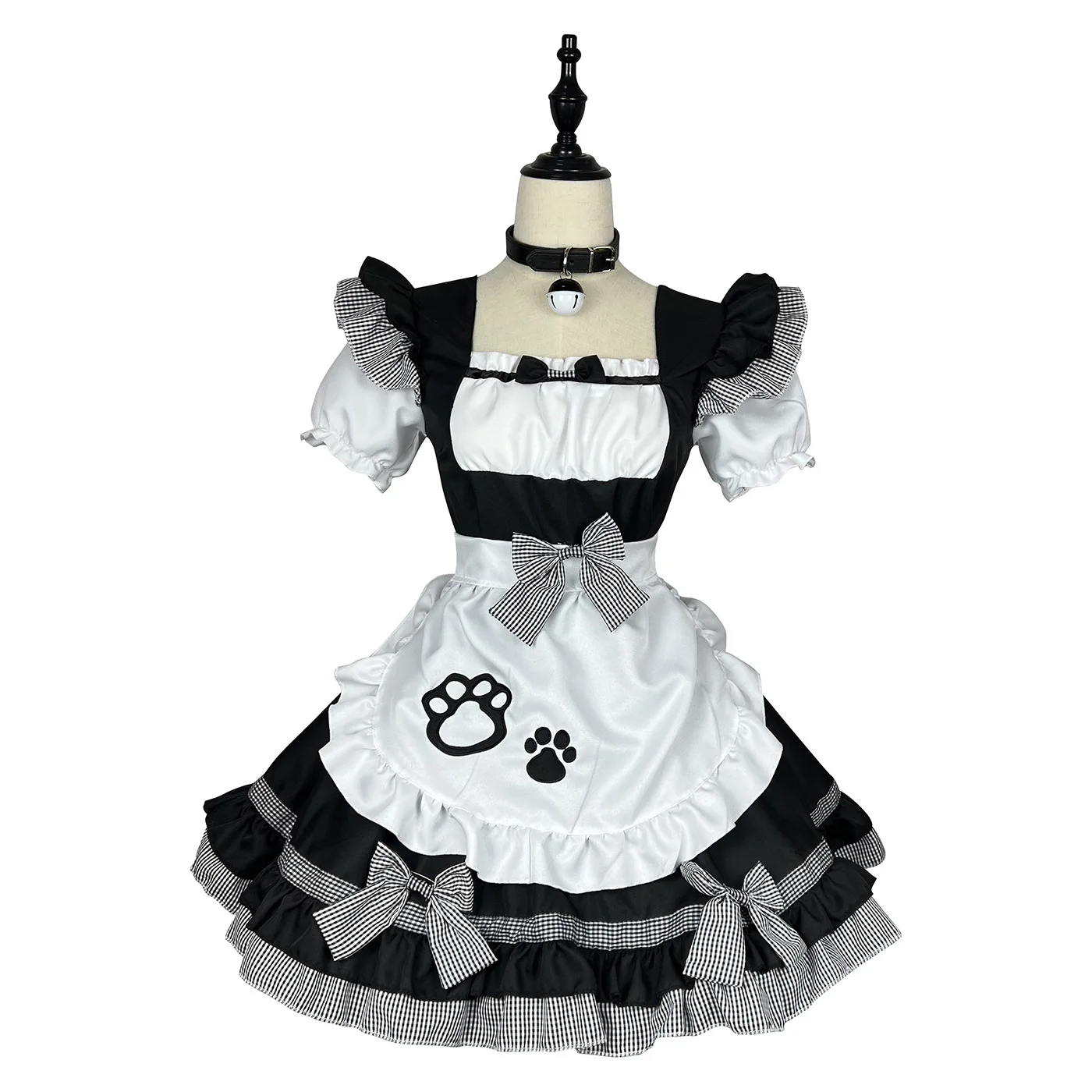 

Women Maid Outfit Anime Black and White Apron Dress Lolita Dresses Sailor Men Cafe Costume JK Uniform Temptation Suit Cosplay