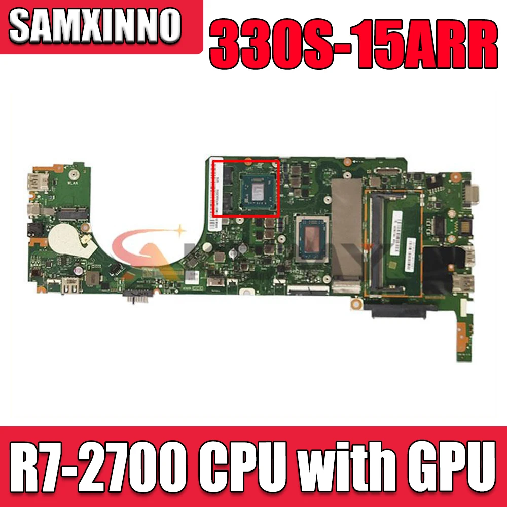 

330S-15ARR Motherboard For Lenovo 330S-15ARR Laptop motherboard LA-F485P R7-2700 CPU with GPU