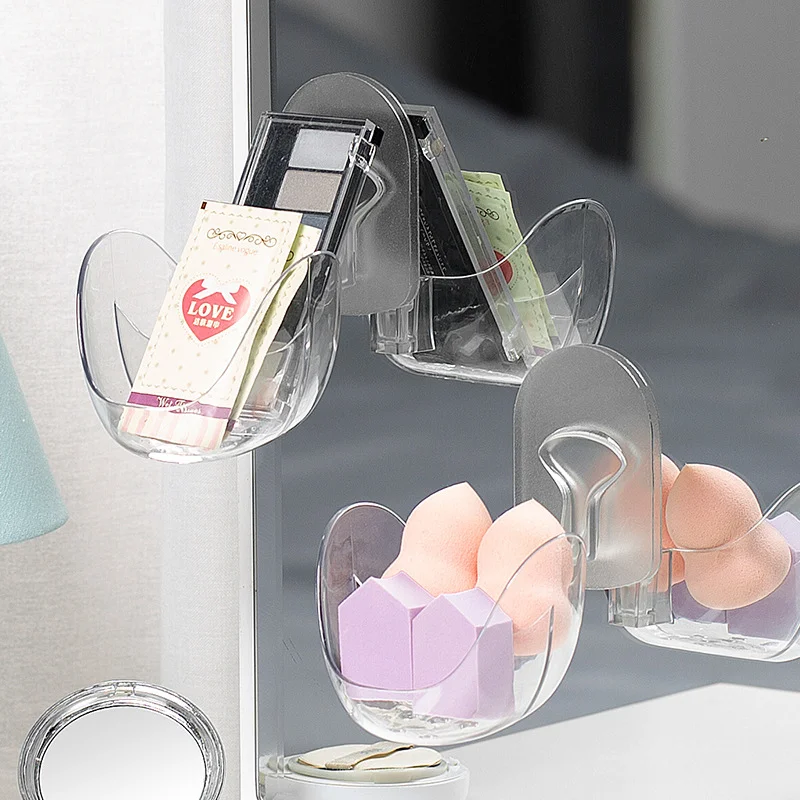 

Simple Beauty Egg Bracket Dryer Cosmetic Makeup Sponge Gourd Powder Puff Rack Organizer Box Shelf Holder Storage Tools Gy