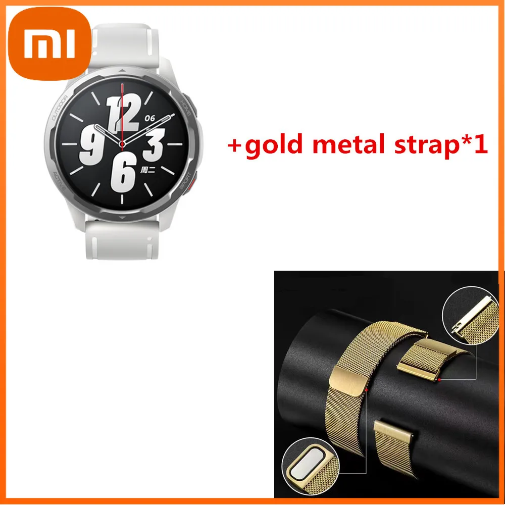 

Xiaomi Watch Color 2 Men Smart Watch Always Display The Time Bluetooth Call Smartwatch For Mens Android TWS Earphones