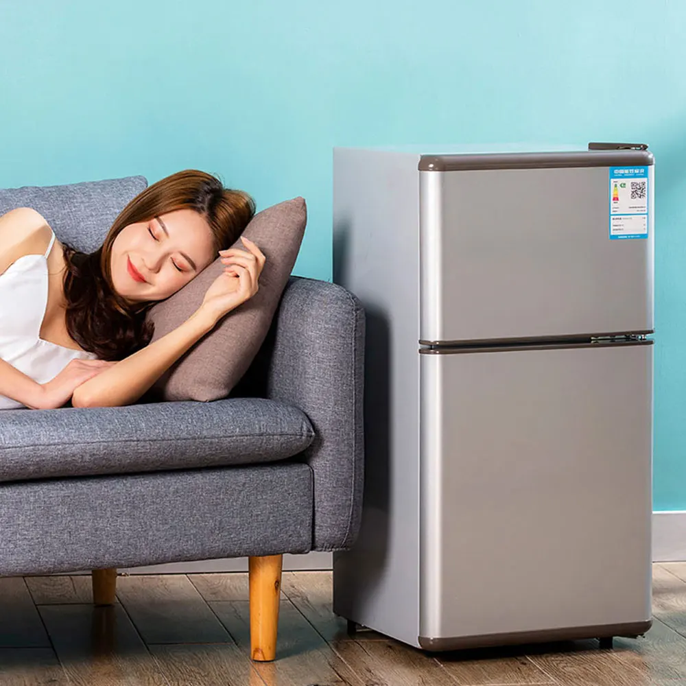 Double Door Freezer Refrigerator Household Refrigerator nevera electrica geladeiras frigorifero portatile