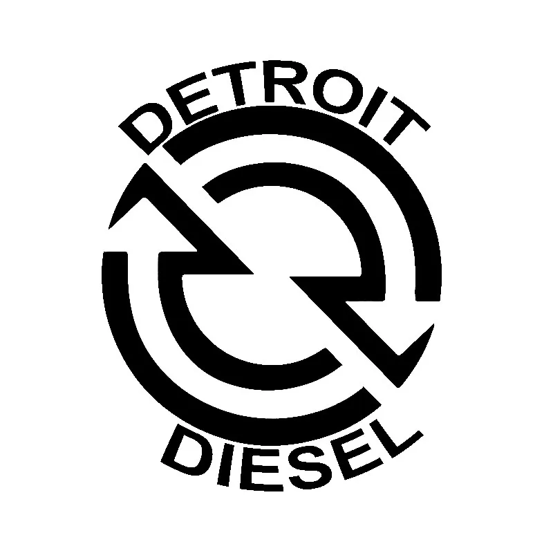 

Fashion DETROIT DIESEL Car Sticker Bumper Rear Window Caravan Vinyl Decorative Automobile Motorcycle Sticker Accessories
