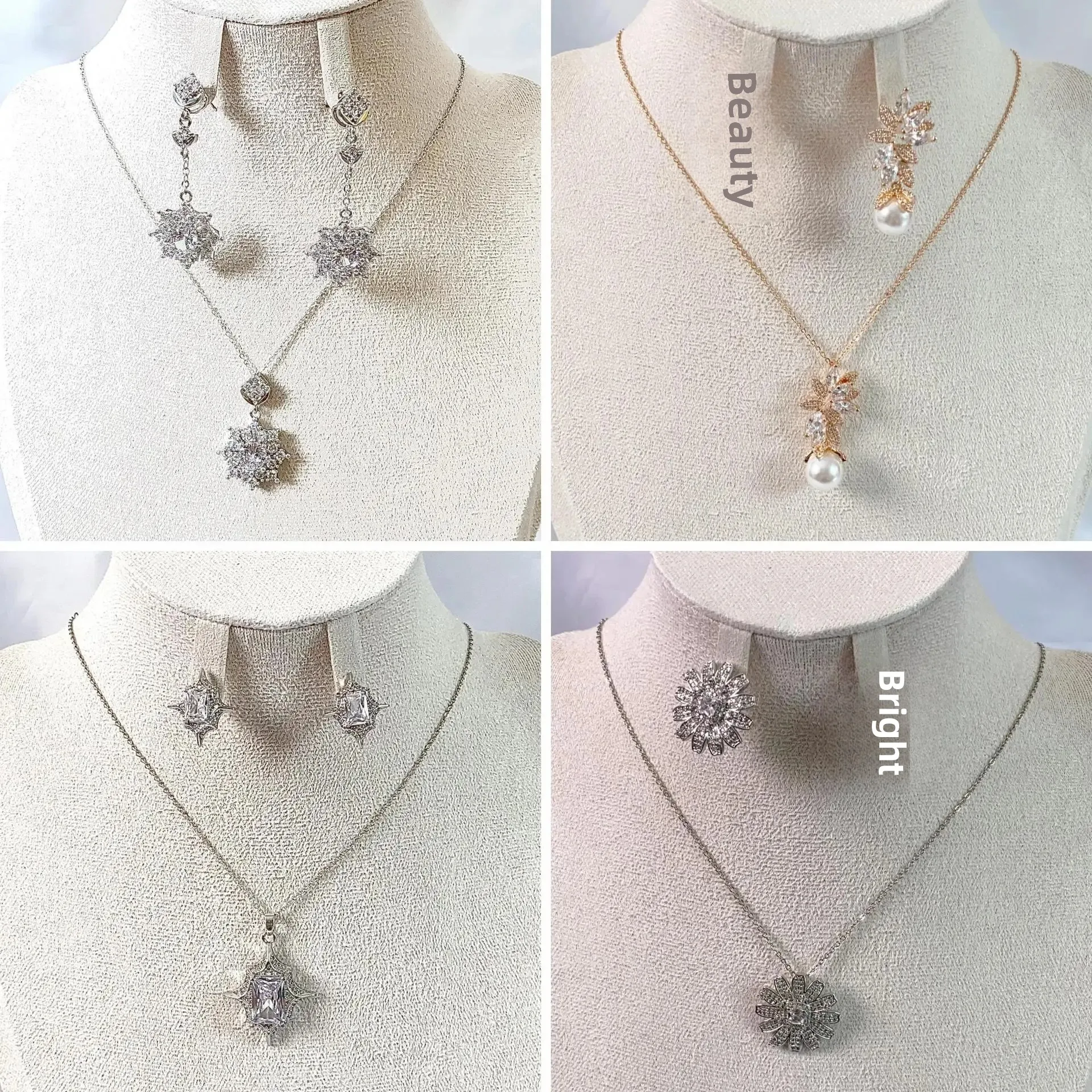 Роскошные женские серьги в стиле Ins с цирконием и медными инкрустированными