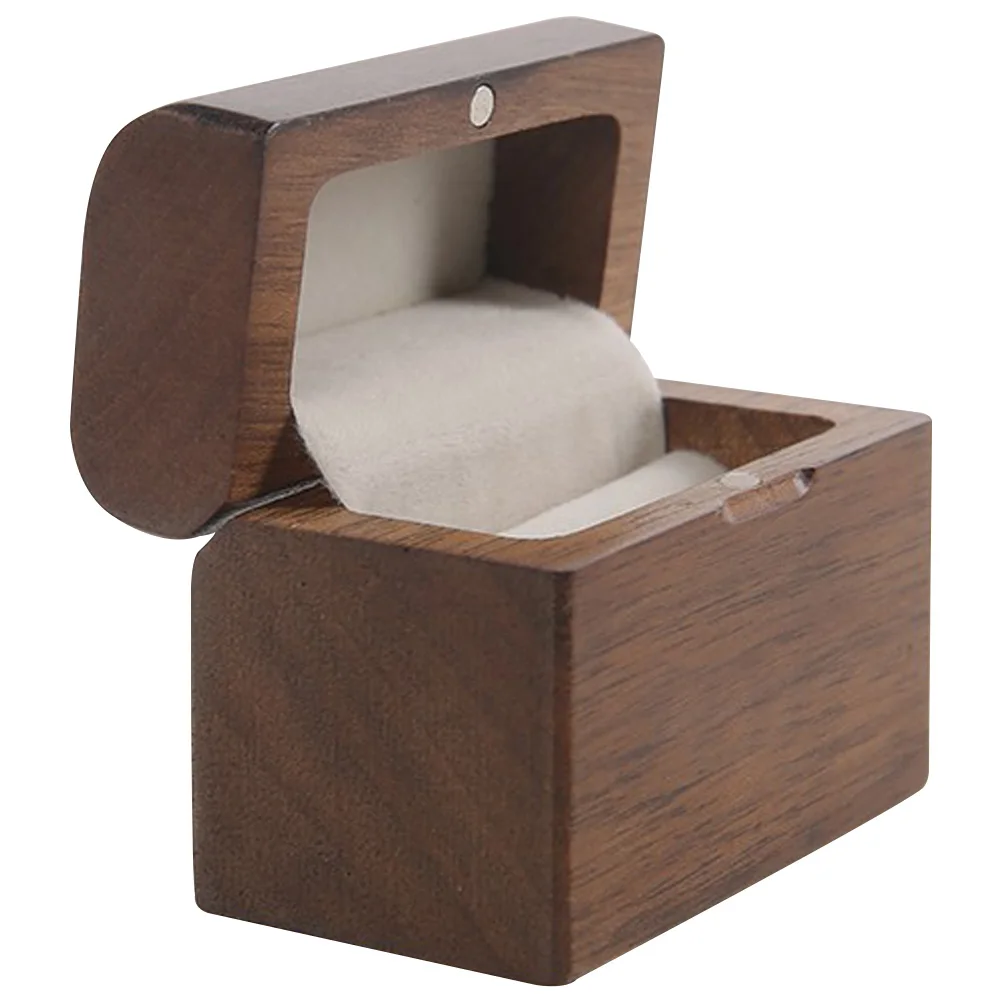 

Винтажная Бытовая коробка для колец, подвеска, коробка для хранения, держатель для упаковки ювелирных изделий для свадьбы