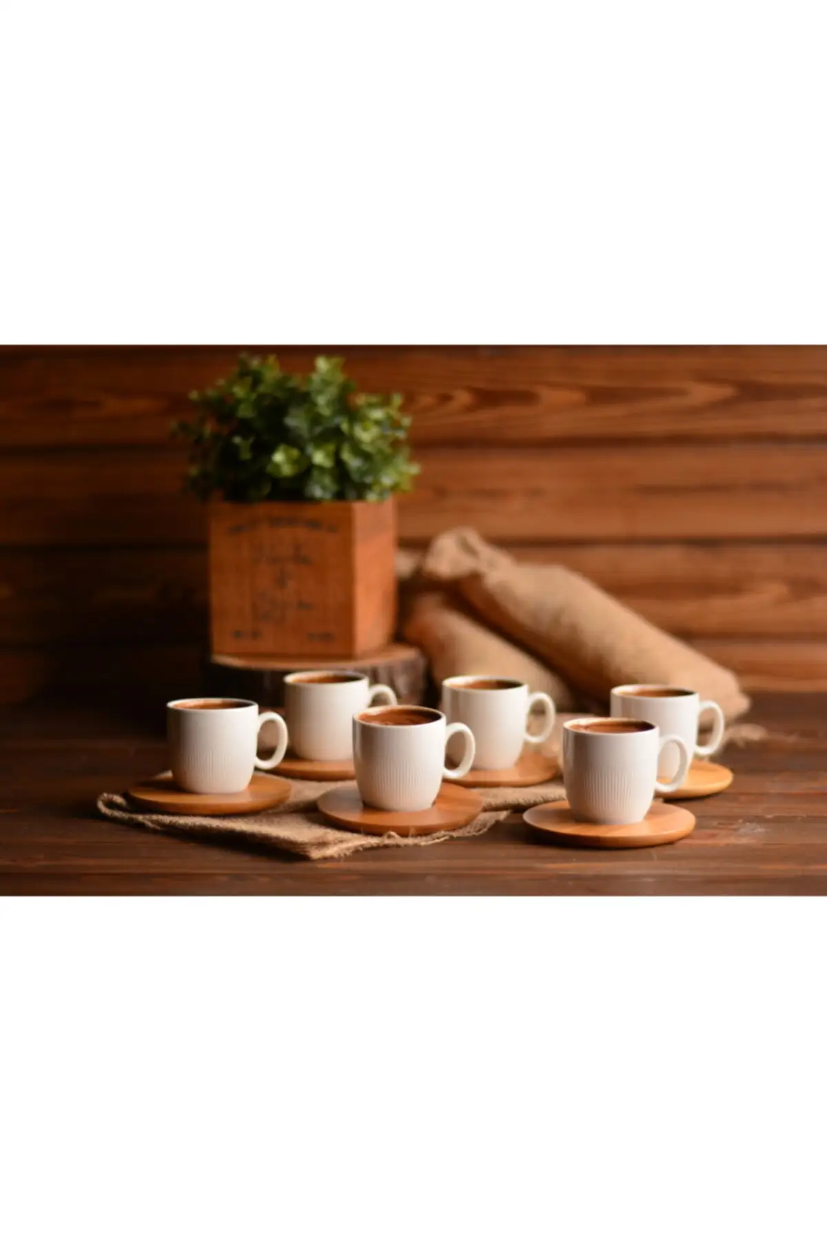 

Amazing Turkish Greek Arabic Coffee & Espresso Cup Set Costas 6-person coffee set