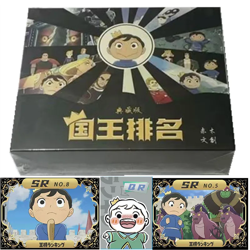 

2023 New Anime Ranking of Kings card Bojji Kage character GR QR SSP SP MR voice actor signature card board game toy gift