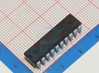 1pcslote at89c4051 24pu package dip 20 new original genuine processormicrocontroller ic chip