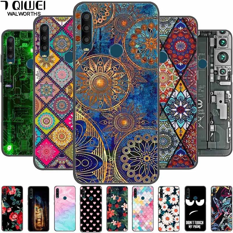 Чехол для alcatel 1SE 2020 чехол 5030A мраморный силиконовый мягкие защитные задние крышки