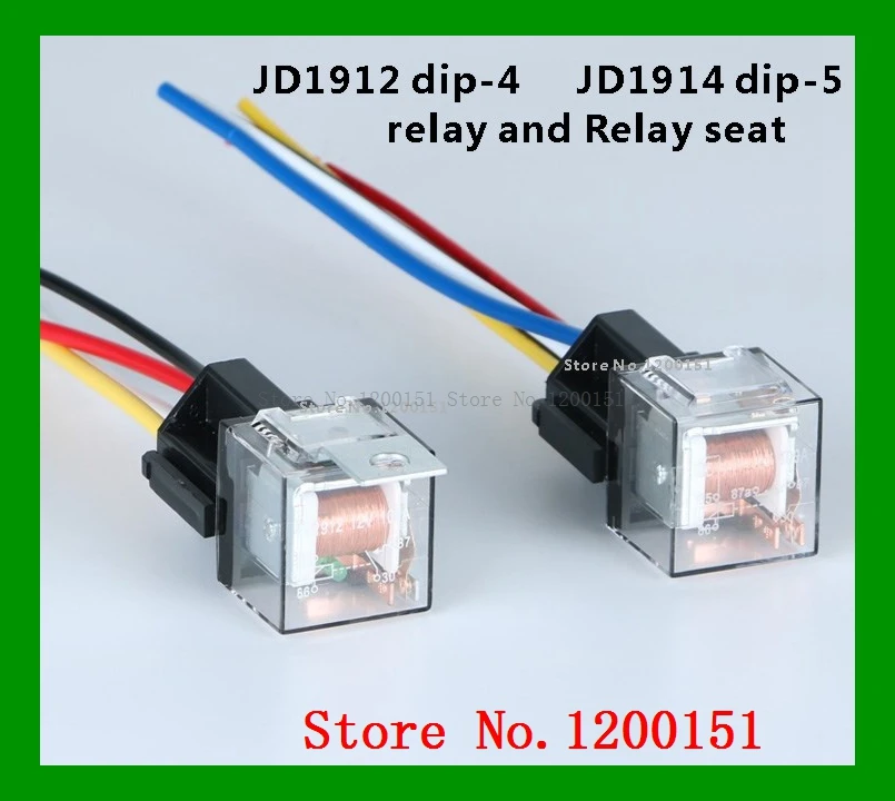 JD1912 JD1914 JD2912 JD2914 реле dip-4 dip-5 12 в 24 100 А |