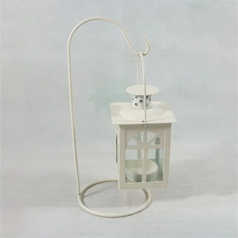

Black/White Moroccan wedding light Romantic Candle Holder Retro Hanging Lantern Lamp Decor For Dinner Home G99A