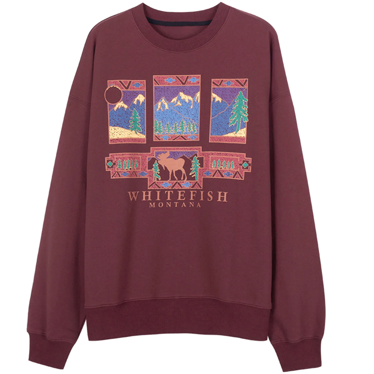 

Sweatshirt LACIBLE Harajuku Vintage 90s Pullover Streetwear Pattern Print Loose Casual Autumn Thin Hoodies Sweatshirts Cotton