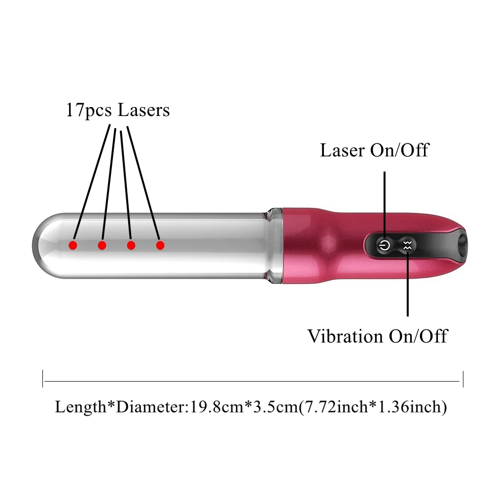 

Gynecologic Disease Laser Therapy Device Female Care Massage Stick