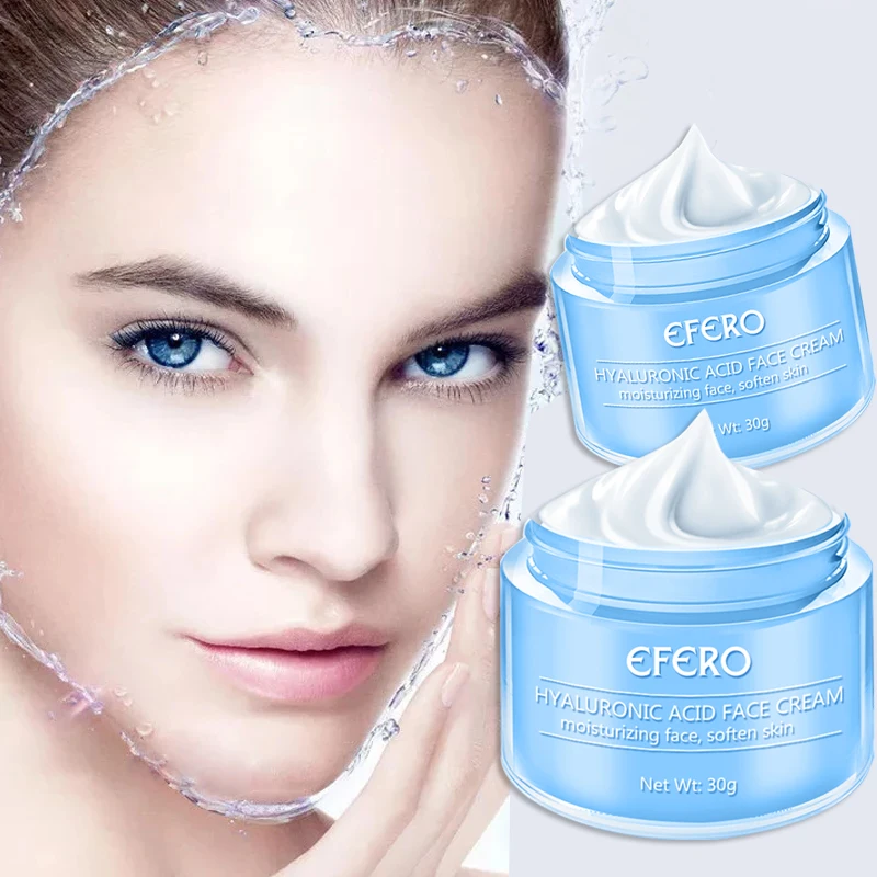 

30g Hyaluronic Acid Essence Serum Moisturizing Snail Day Cream Face Cream Anti Wrinkle Firming Whitening Brighten Face Cream