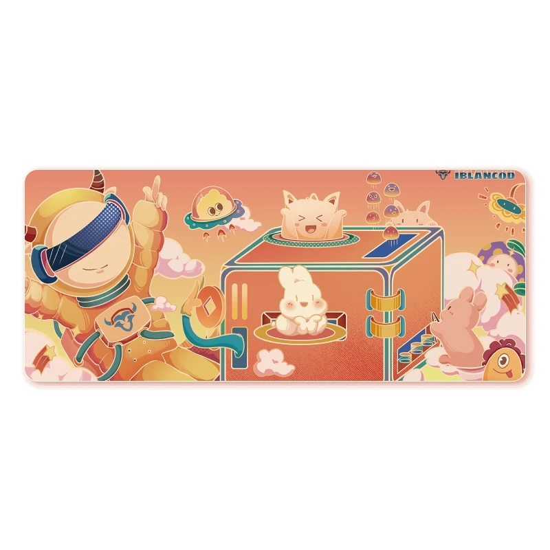 

Увеличенный коврик для мыши 90x40 см, большой нескользящий Настольный коврик для мыши, милый игровой коврик для мыши, коврик для мыши, подарки ...
