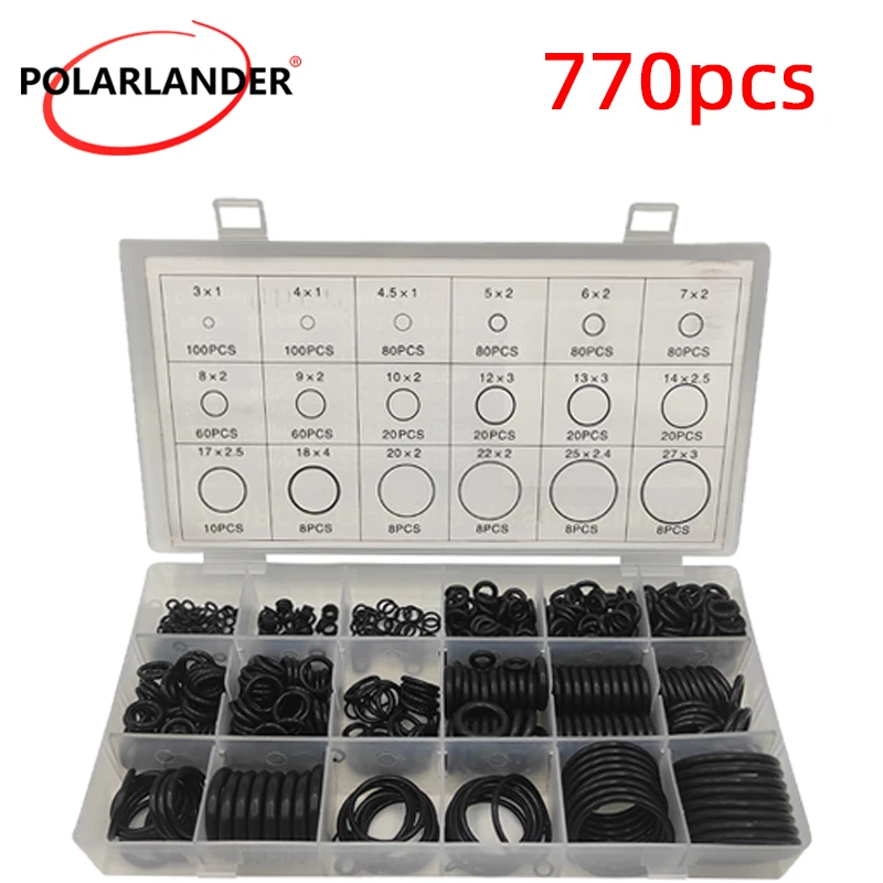 

Уплотнительное кольцо кондиционера различных размеров, система A/C, аксессуары для транспортных средств, Нитриловый каучук, черный, для авто...