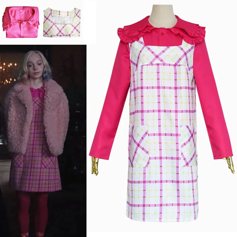 

Костюм для косплея Энид синклэр из сериала «Средняя серия», женский костюм-рубашка для взрослых, костюм для Хэллоуина, карнавала