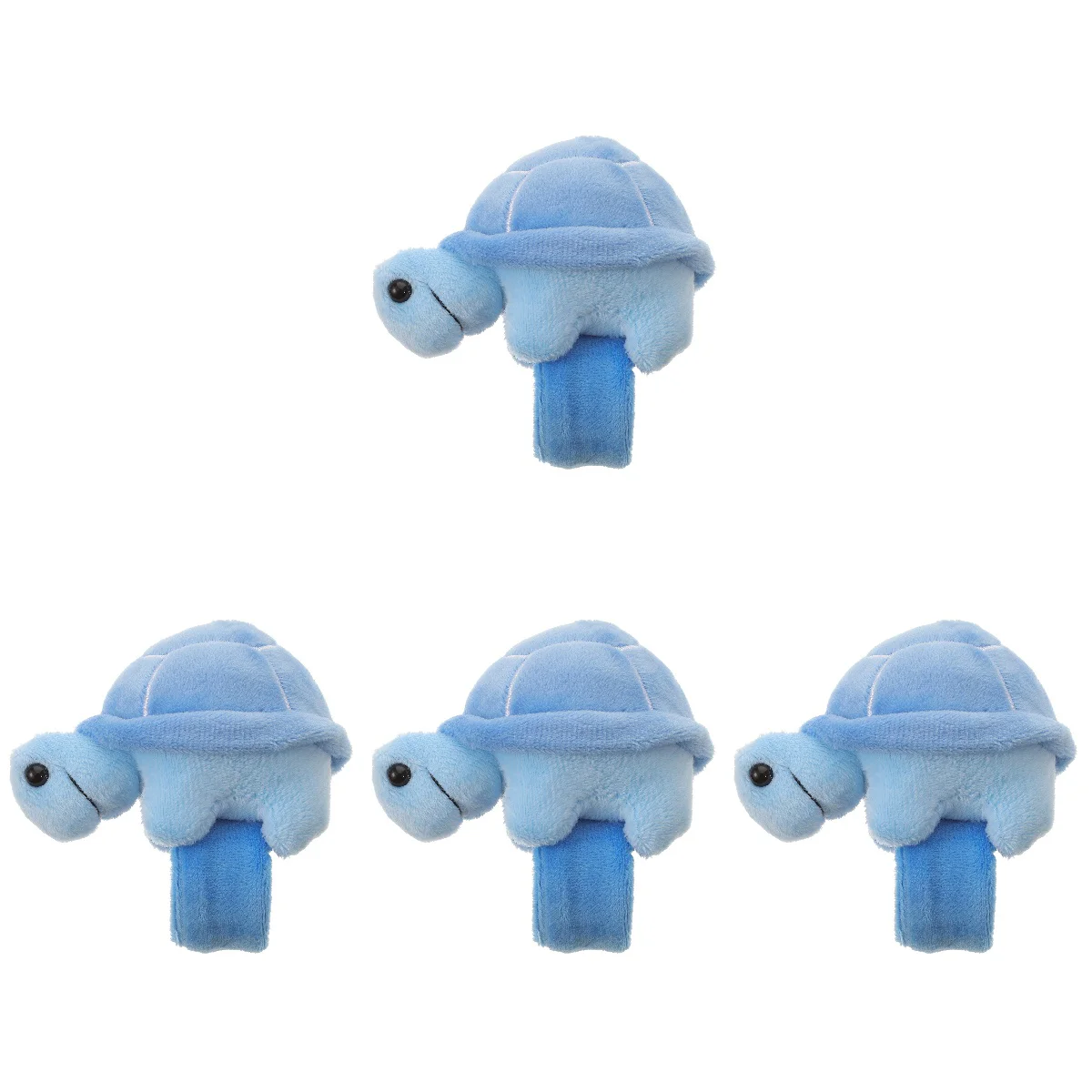 

Plush Ring Animal Theme Party Favors Kids Snap Bracelets Slap Animals Turtle Stuffed