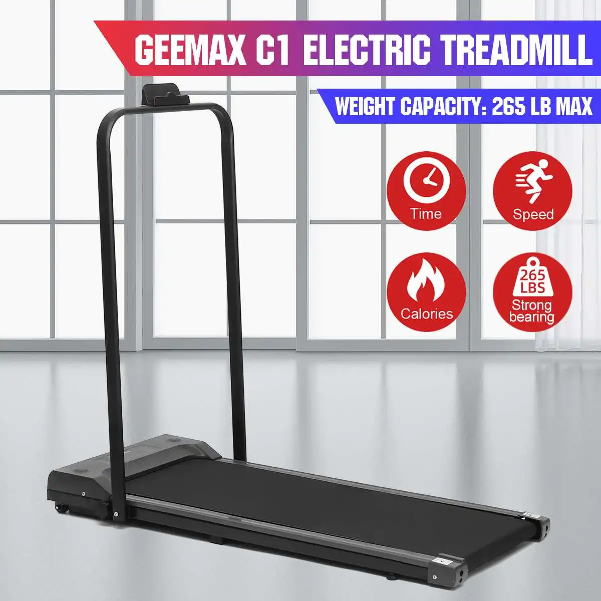

Многофункциональные складные беговые дорожки Geemax 2 в 1, мини фитнес-центр, складной дом, беговые дорожки для фитнеса