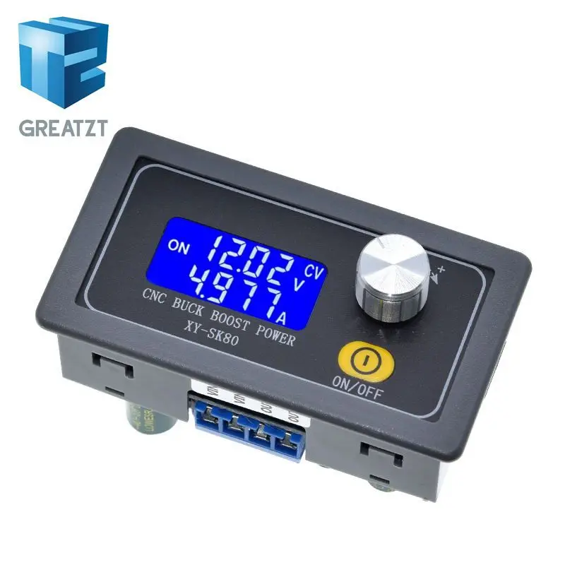 SK80 DC понижающий повышающий преобразователь CC CV 0 6-36 В 5 А модуль питания