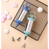 stainless steel nozzle mold set cake cream deco diy household cookies mold kitchen tools baking tools