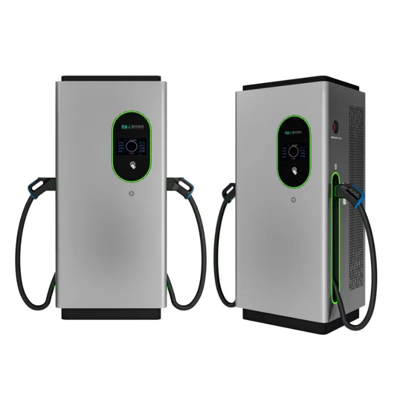 Сертифицированная CE новая двухпортовая зарядная станция LEIMAN RHDC120K-ZJ7-EU для электромобилей, 120 кВт, с CCS2GBT, напольная установка (art.: 3920dbd32e110) - 3920dbd32e110
