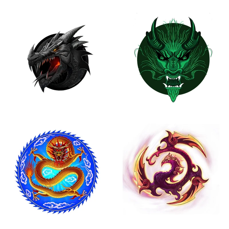 

Super Cool Dragon Logo DIY Painting Dragon Car Stickers Wall Sticker Art for Home Decoration Car Hood PVC Vinyl Decals.