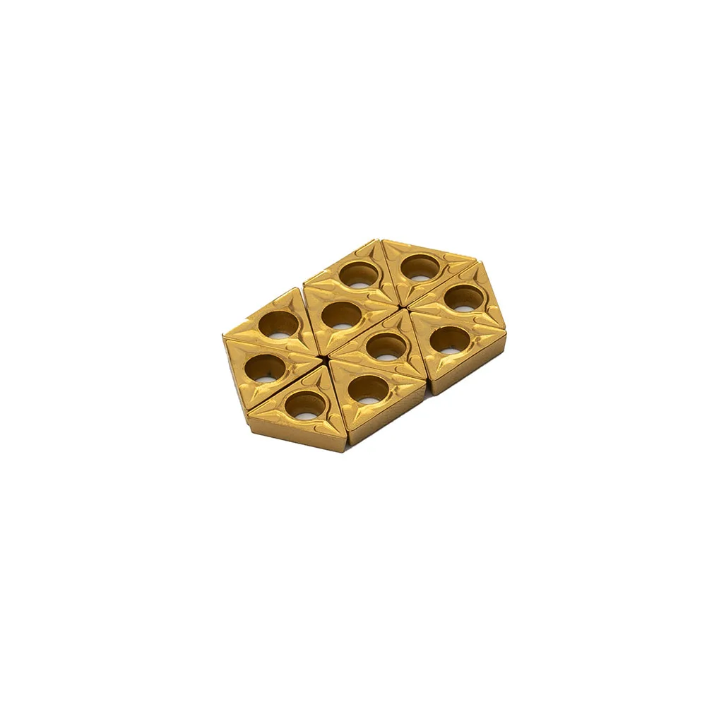 

Carbide TCMT110204 US735 Blade Grinding Threading Turning 10 Pcs 95 Hardness CNC Lathe Inserts Precision Quality