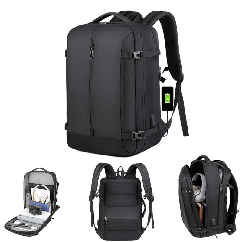 

Big Capacity Laptop Bags Rucksack for Macbook Air Pro M1 M2 13 14 15 16 17 17.3 Inch USB Charging Backpack Daypack Computer Case