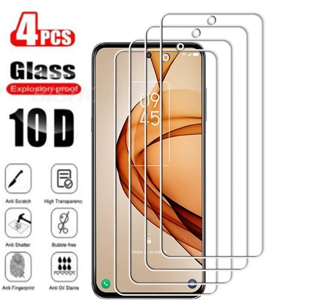 4 шт. закаленное стекло для TCL 20L + 20 Lite Plus 5G 20s T775H T774H T781 T775B T781K защита для экрана Защитная стеклянная пленка 9H