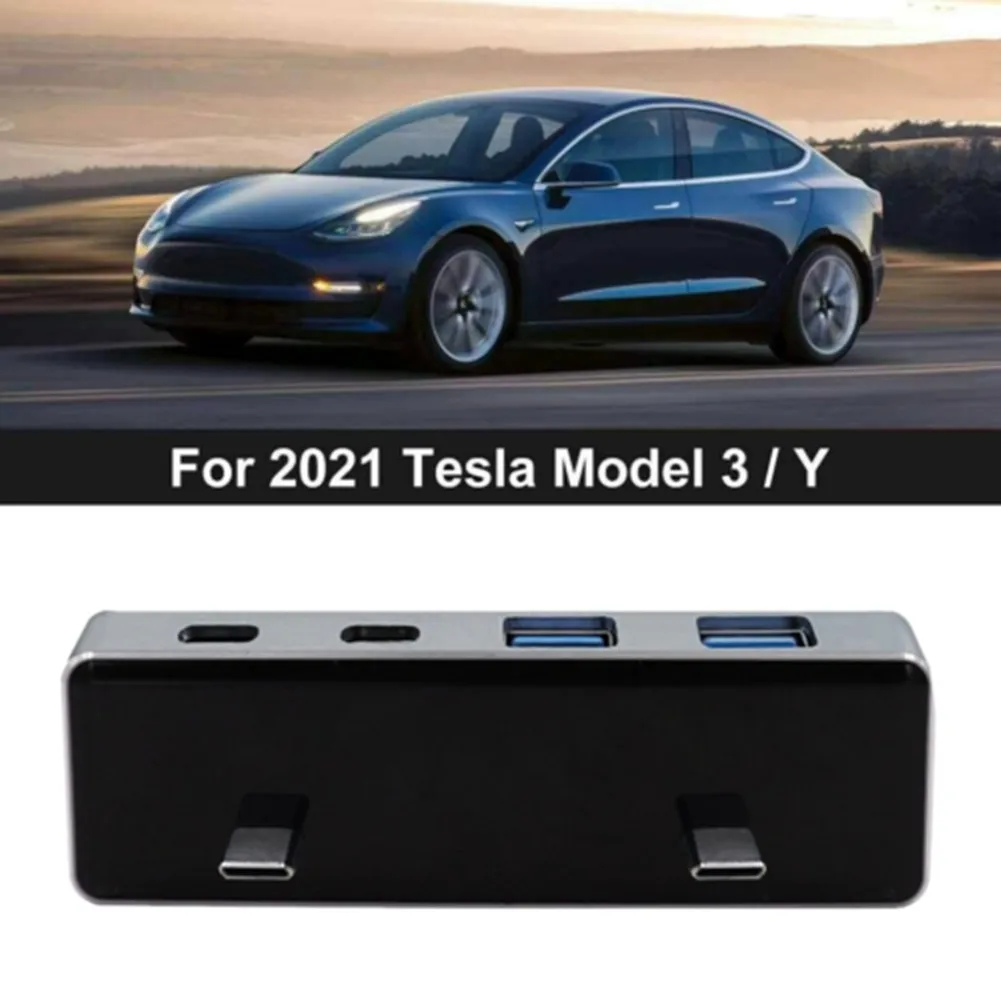 

Разветвитель для док-станции Tesla Model 3 Y usb-хаб 4 в 1