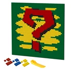 MOC набор сделай сам, мозаика с вопросами, пиксельное искусство, Современная комната, декоративная поп-живопись по номерам, строительные блоки, игрушки, креативный подарок