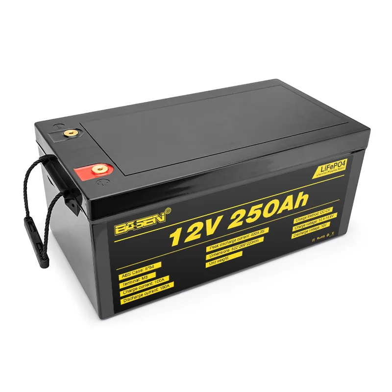 

Extra long 5000 Cycle Times Rechargeable Lifepo4 12V 300AH Lithium Ion Battery for Solar Street Light