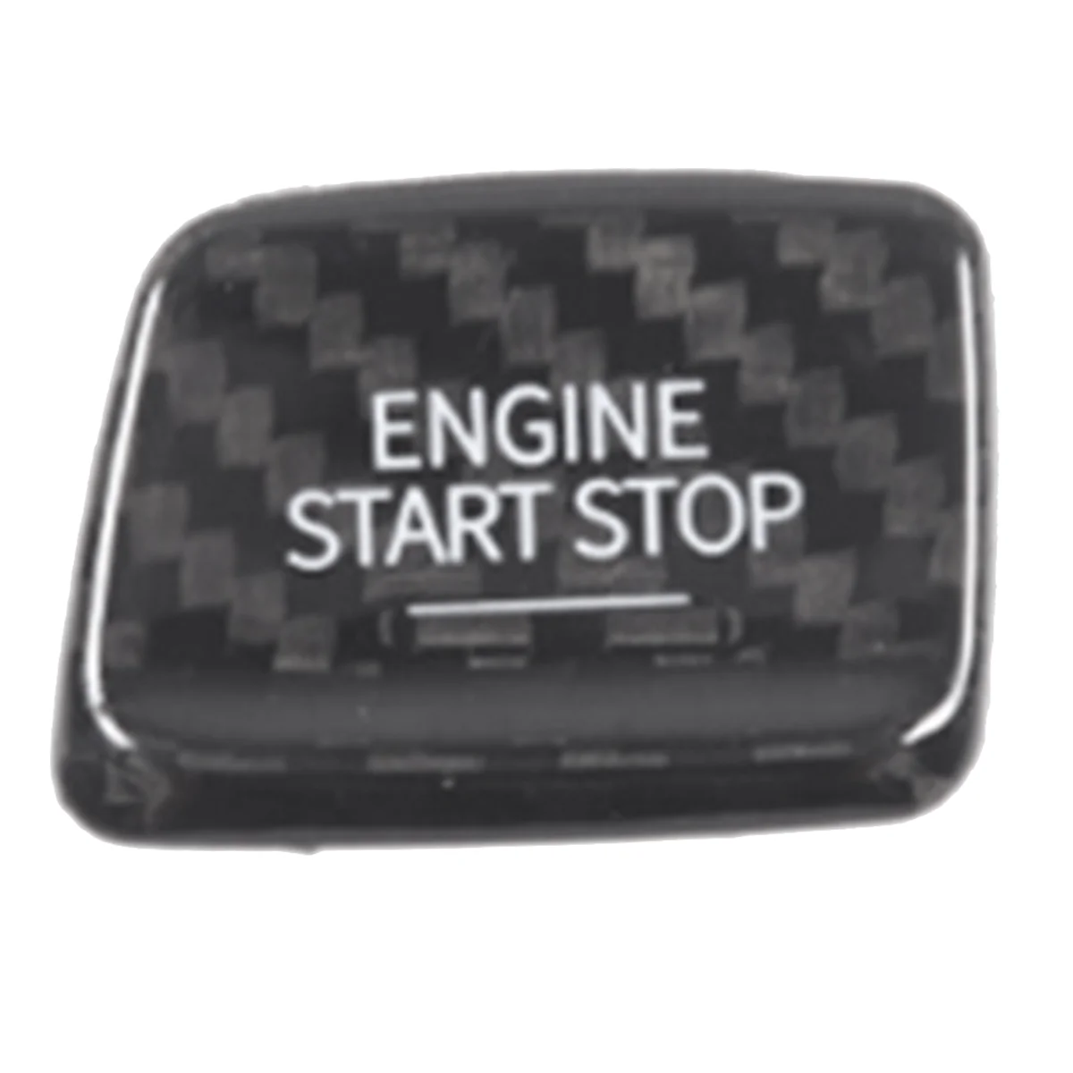 Для Chevrolet Corvette C7 2014-2019 наклейка из натурального углеродного волокна для запуска и